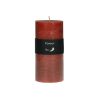 Pomax Candle - Kaars - Paraffine Wax - Dia 7 X H 14 Cm - Terracotta | Kaarsen