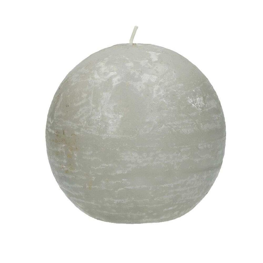 Pomax Candle - Kaars - Paraffine Wax - Dia 9 Cm - Linnen | Kaarsen