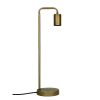 Pomax Jay - Tafellamp - Metaal - L 13 X W 13 X H 48,5 Cm - Goud | Staanlampen