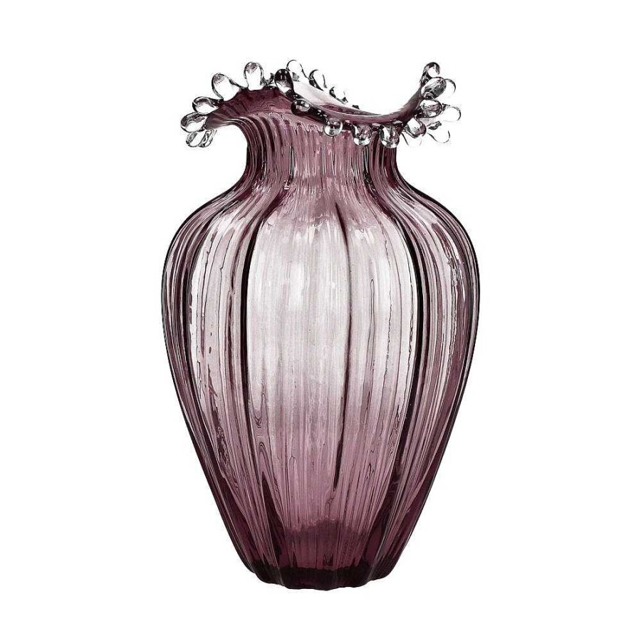 Pomax Profumo - Vaas - Glas - Dia 21 X H 34 Cm - Vijg | Vazen