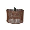 Pomax Lara - Hanglamp - Metaal - Dia 30 X H 20 Cm - Roest | Hanglampen