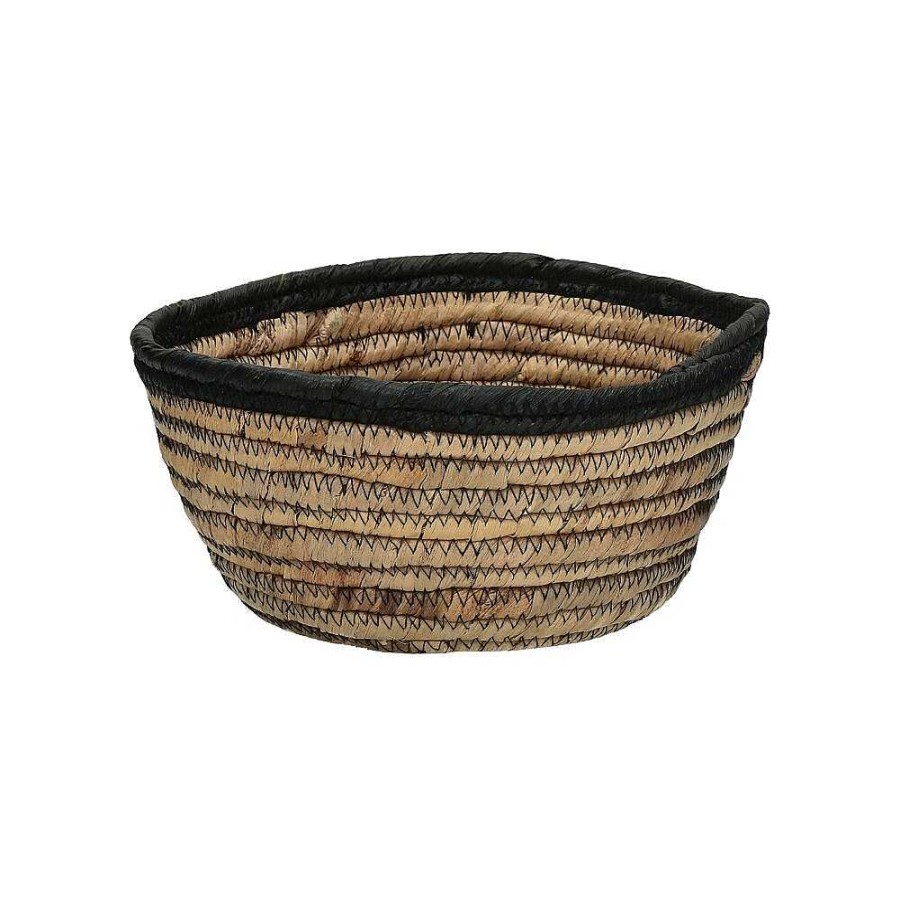 Pomax Arno - Broodmand - Waterhyacint - Dia 18,5 X H 7,5 Cm - Naturel | Brood-, Servet- & Bestekmandjes