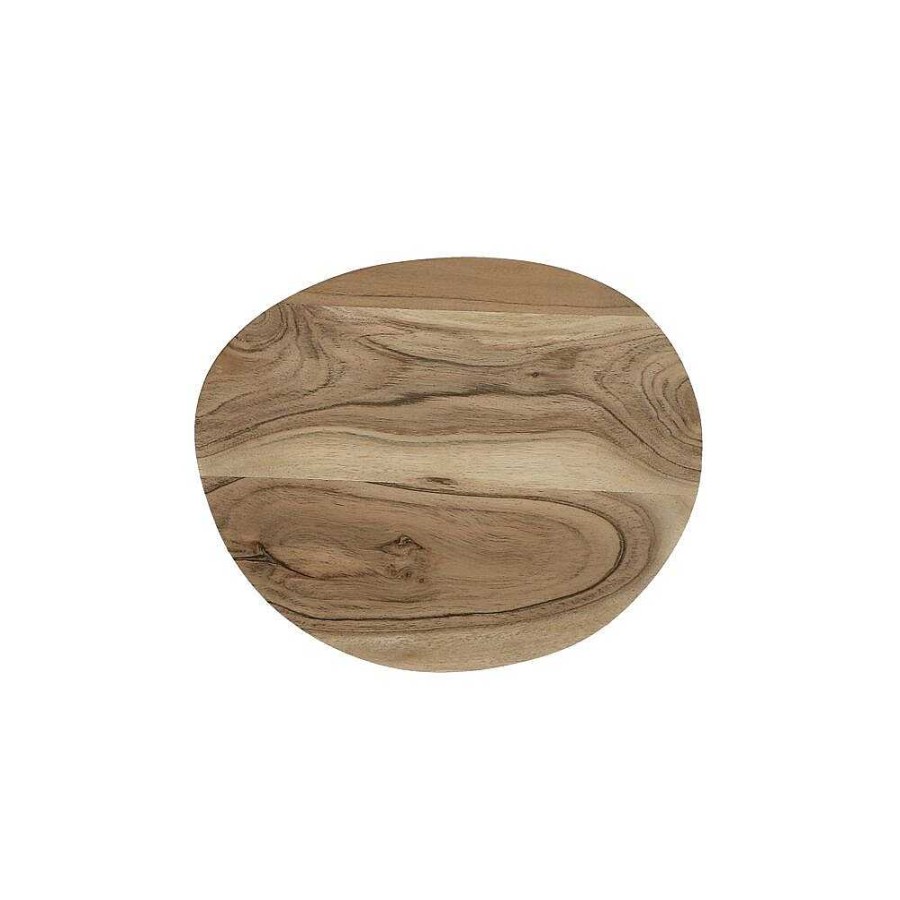 Pomax Damla - Onderlegger - Acacia Hout - L 25 X W 19 X H 2 Cm - Naturel | Accessoires