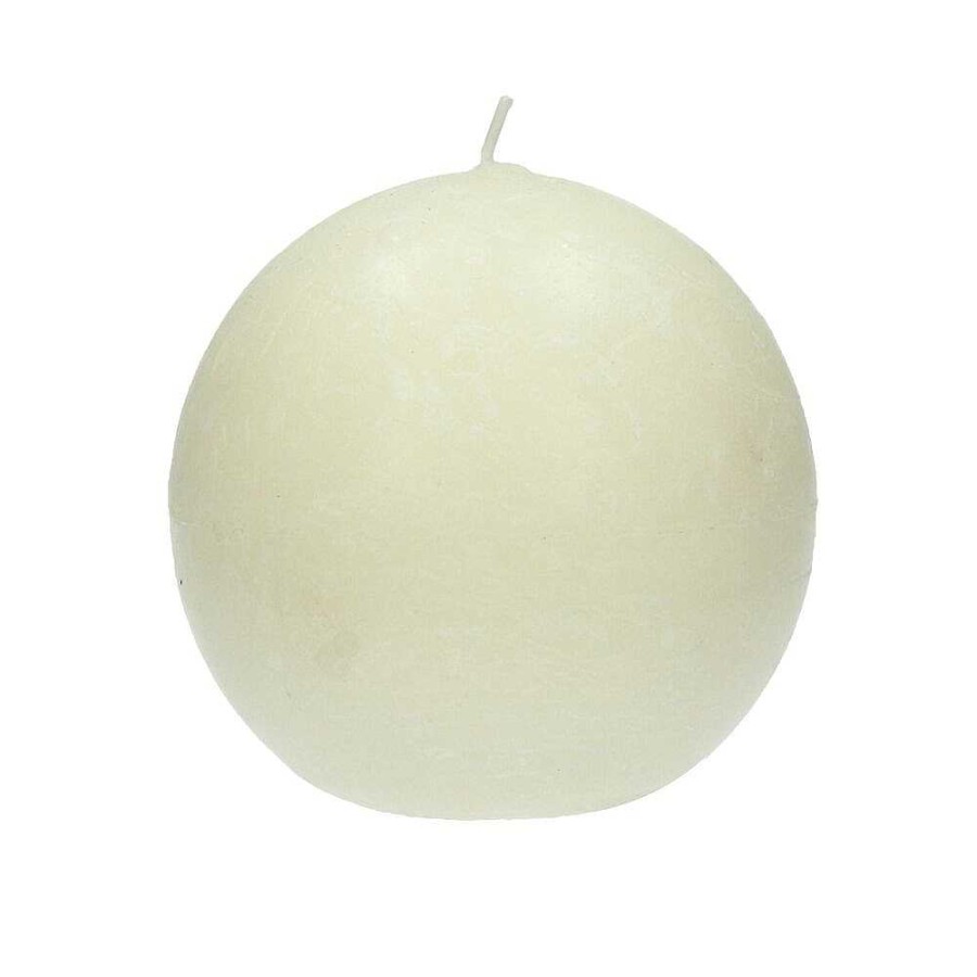 Pomax Candle - Kaars - Paraffine Wax - Dia 9 Cm - Ivoor | Kaarsen