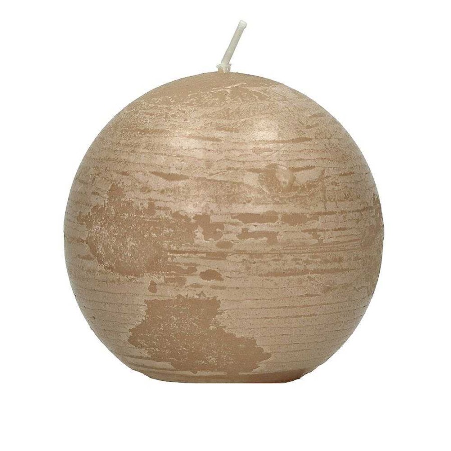 Pomax Candle - Kaars - Paraffine Wax - Dia 9 Cm - Honing | Kaarsen