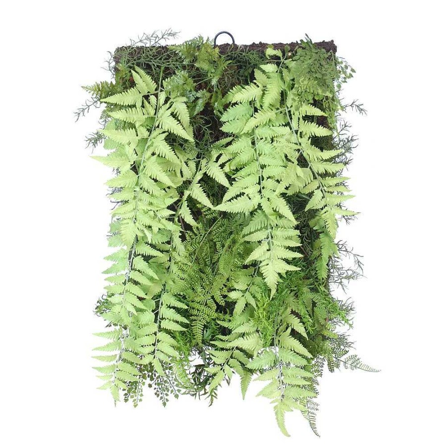 Pomax Fern - Kunstmatige Varen - Kunststof - L 60 X W 26 X H 40 Cm - Groen | Planten