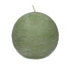 Pomax Candle - Kaars - Paraffine Wax - Dia 9 Cm - Avocado | Kaarsen