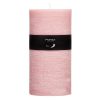 Pomax Candle - Kaars - Paraffine Wax - Dia 10 X H 20 Cm - Licht Roze | Kaarsen