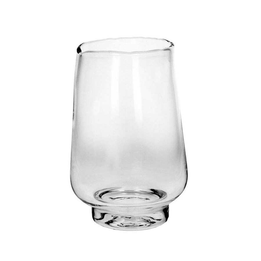 Pomax Elyza - Windlicht/Vaas - Glas - Dia 20 X H 30 Cm - Transparant | Windlichten / T-Lichten