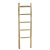 Pomax Sahara - Ladder - Eucalyptus Hout / Stro - L 47 X W 5 X H 160 Cm - Naturel | Ladders