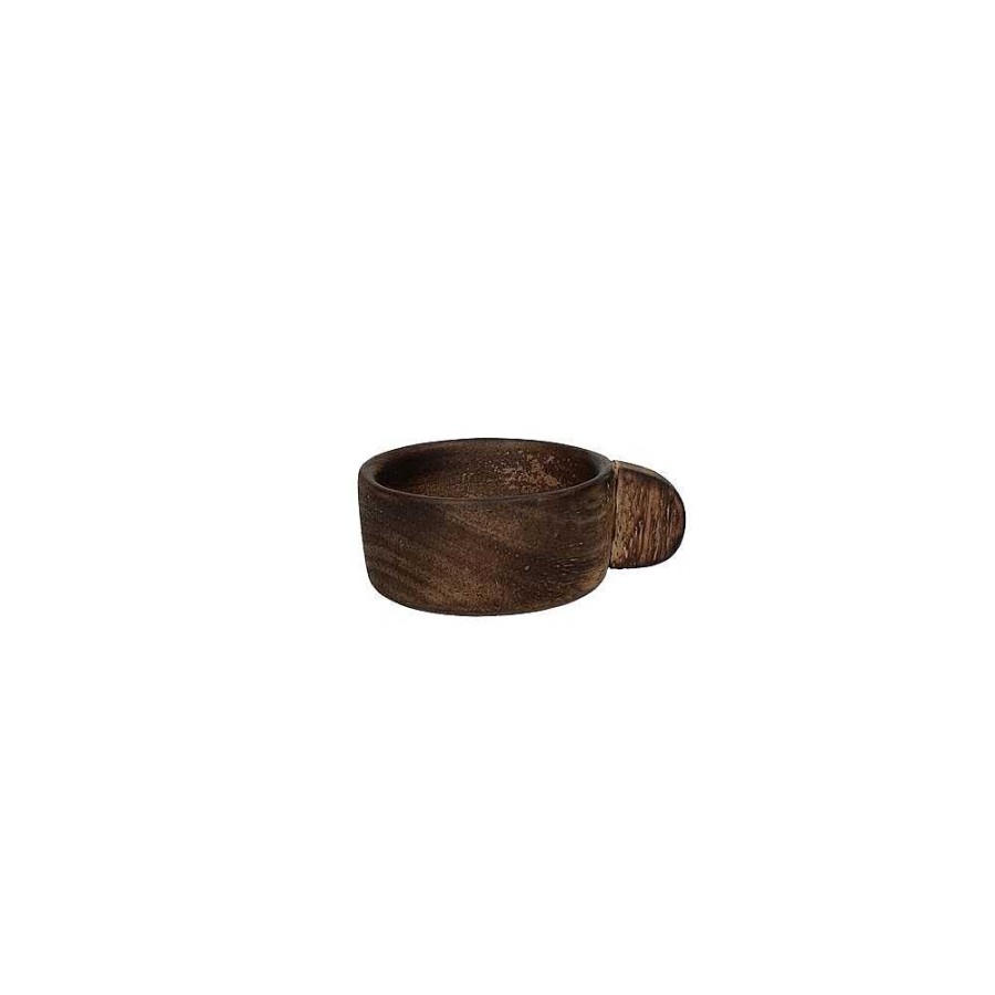 Pomax Ayla - Kom - Mango Hout - L 8 X W 6 X H 3 Cm - Bruin | Schalen & Manden